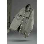 Куртка джинсовая O3, серая, размер XS/S