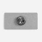 Значок SANGA MATTO, серебристый