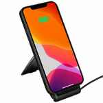 Органайзер с беспроводной зарядкой и набором адаптеров OCTOPOD, черный