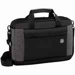 Сумка для ноутбука 16, черный с серым
