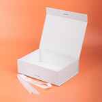 Коробка складная RUSETTI, S, белая