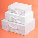 Коробка складная RUSETTI, S, белая