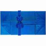 Коробка складная GALLANT, M, белая с синим