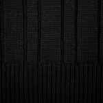 Шарф KNIT BEAT, черный