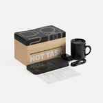 Беспроводное зарядное устройство с подогревом кружки HOT TASK, черное