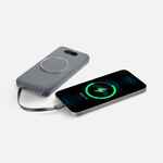 Аккумулятор OMNI QI 10000 мАч, VER.2, серый