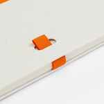 Блокнот MILKMAKE, оранжевый