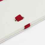 Блокнот MILKMAKE, красный