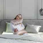 Маска для сна ESSENTIAL, розовая (пыльная роза)