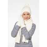 Шапка HEAT TRICK, белая (молочная)