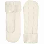 Варежки HEAT TRICK, белые (молочные) размер S/M