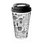 Стакан с крышкой TUMBLER на заказ, S