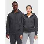 Толстовка мужская на молнии с капюшоном SEVEN MEN 290, серый меланж, размер S