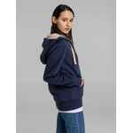 Толстовка унисекс на молнии SHERPA 280 темно-синяя, размер XXS