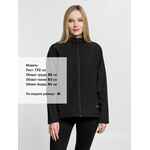 Куртка софтшелл женская RACE WOMEN черная, размер S