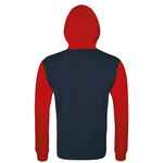 Толстовка на молнии SILVER 280 темно-синяя с красным, размер XS