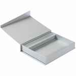 Коробка DUO под ежедневник и ручку, серая