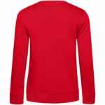 Свитшот женский BNC INSPIRE (ORGANIC), красный, размер XS