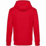 Толстовка с капюшоном унисекс KING, красная, размер 3XL