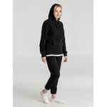 Толстовка с капюшоном унисекс KING, черная, размер XS