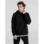 Толстовка с капюшоном унисекс KING, черная, размер XS