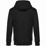 Толстовка с капюшоном унисекс KING, черная, размер XS