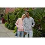 Толстовка на молнии с капюшоном унисекс BNC INSPIRE (ORGANIC), красная, размер XS