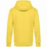 Толстовка с капюшоном унисекс KING, желтая, размер S