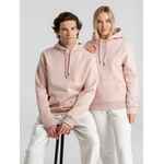 Толстовка с капюшоном унисекс KING, розовая, размер XS