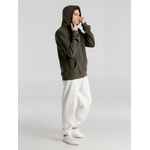 Толстовка с капюшоном унисекс KING, хаки, размер XS