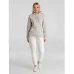 Толстовка с капюшоном унисекс KING, дымчато-серая, размер XS