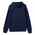 Толстовка на молнии с капюшоном унисекс KING, темно-синяя, размер XS