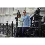 Толстовка с капюшоном женская QUEEN, темно-серый меланж, размер XS