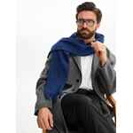 Шарф NOBLE, ярко-синий