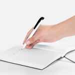 Ручка шариковая FAVORITE, белая с черным