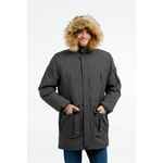 Парка мужская EXPLORER серый меланж, размер XL