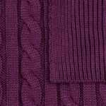 Шарф HEAT TRICK, баклажановый