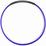 Силиконовый браслет BRISKY с металлическим шильдом, синий