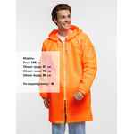 Дождевик RAINMAN ZIP оранжевый неон, размер S