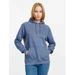 Толстовка унисекс STELLAR, синяя, размер XS