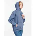 Толстовка унисекс STELLAR, синяя, размер XS