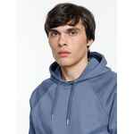 Толстовка унисекс STELLAR, синяя, размер XS