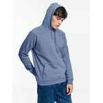 Толстовка унисекс STELLAR, синяя, размер XS