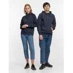 Толстовка унисекс STELLAR, темно-синяя, размер XS