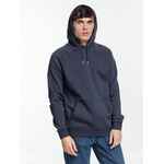 Толстовка унисекс STELLAR, темно-синяя, размер XS