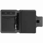 Органайзер с блокнотом и аккумулятором OIRO, черный