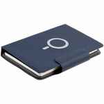 Органайзер с блокнотом и аккумулятором OIRO, синий