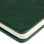 Блокнот CLUSTER MINI в клетку, зеленый