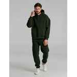 Худи KULONGA OVERSIZE, темно-зеленый хаки, размер XS/S