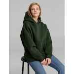 Худи KULONGA OVERSIZE, темно-зеленый хаки, размер XS/S